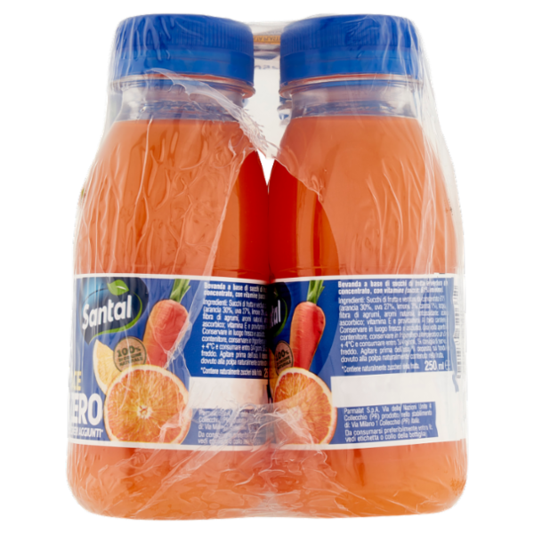 Santal ACE Zero Zuccheri Aggiunti 6 x 250 ml