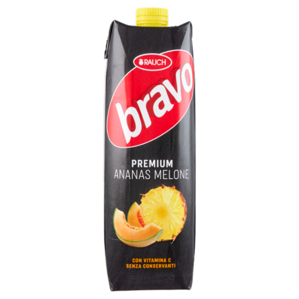 Rauch bravo Premium Ananas Melone 1 L