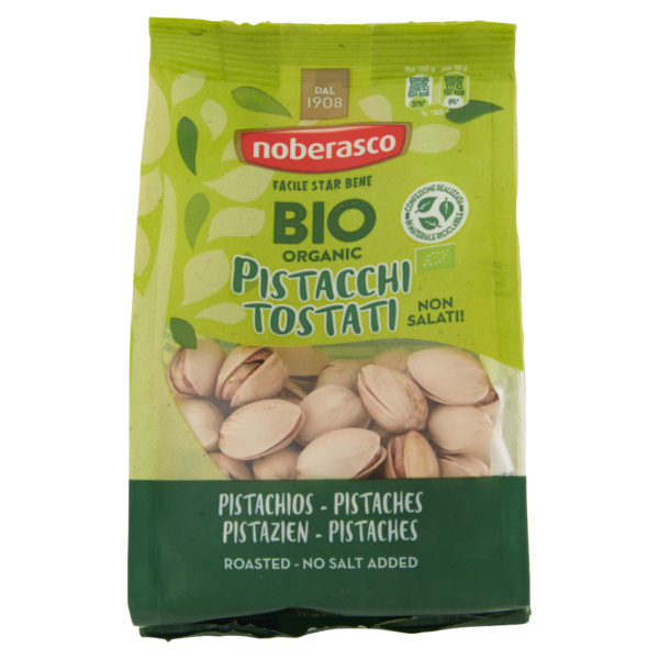 noberasco Bio Pistacchi Tostati Non Salati! 150 g