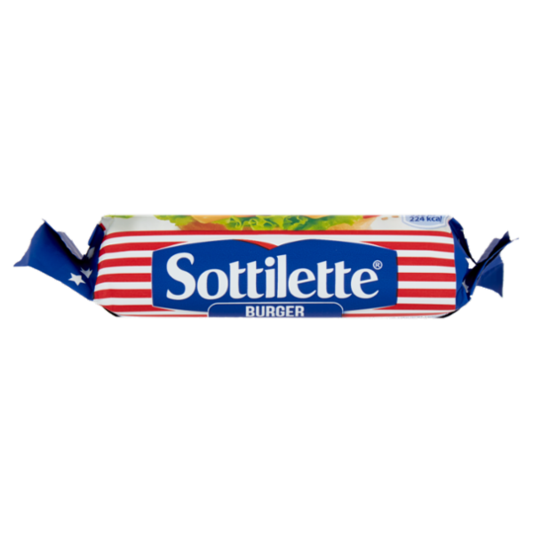 Sottilette Burger con Cheddar - formaggio fuso a fette - 185 g