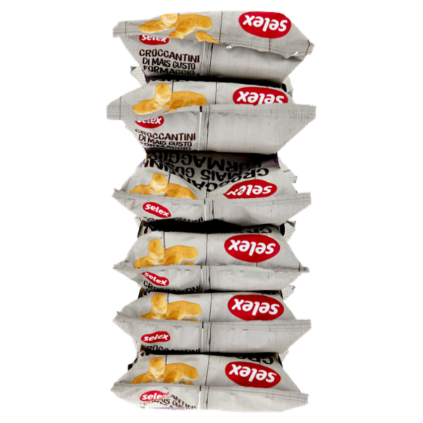 Selex Croccantini di Mais al Formaggio 6x25 g