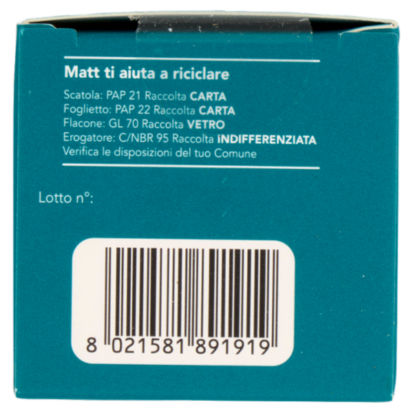Matt Age Activ Anti Gravity Siero Viso e Collo Peptide Bioattivo Ceramidi 30 ml