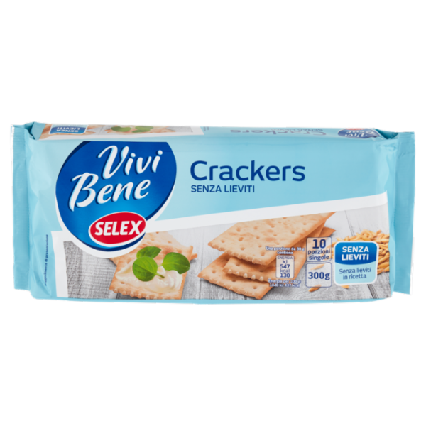 Selex Vivi Bene Cracker Senza Lieviti 300 g