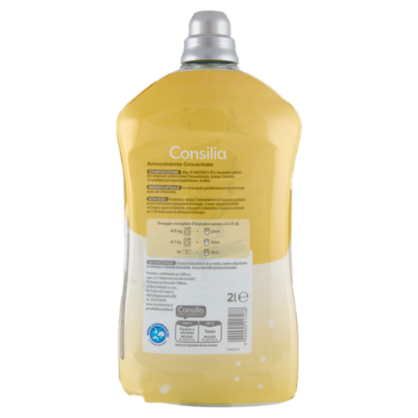 Consilia Ammorbidente Concentrato Vaniglia 2 L