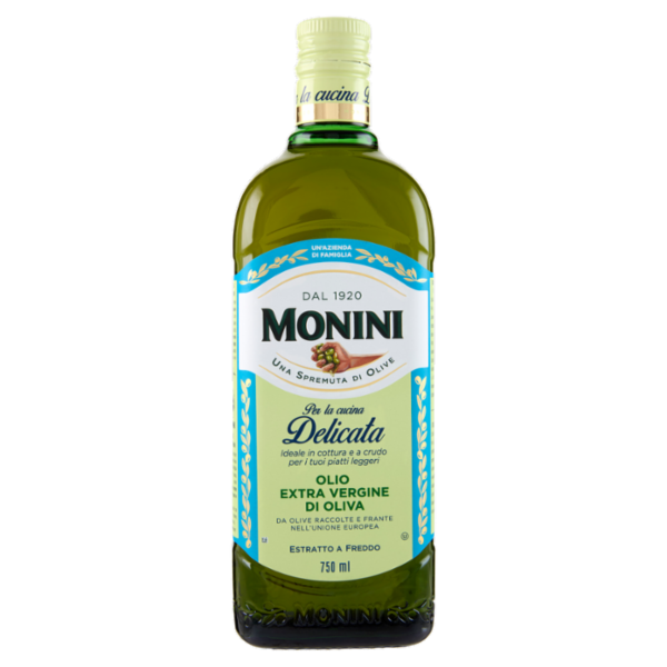 Monini per la cucina Delicata Olio Extra Vergine di Oliva 750 ml