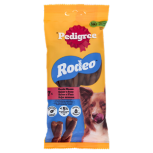 Pedigree Rodeo Manzo 7 Pezzi 123 g