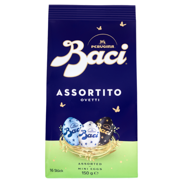 BACI PERUGINA Ovetti Cioccolato Assortiti Sacchetto 150g
