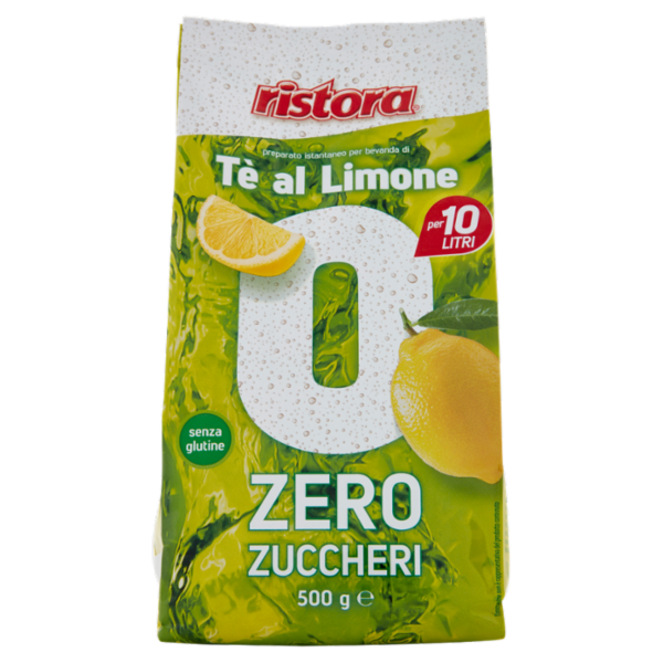 ristora preparato istantaneo per bevanda di Tè al Limone Zero Zuccheri 500 g