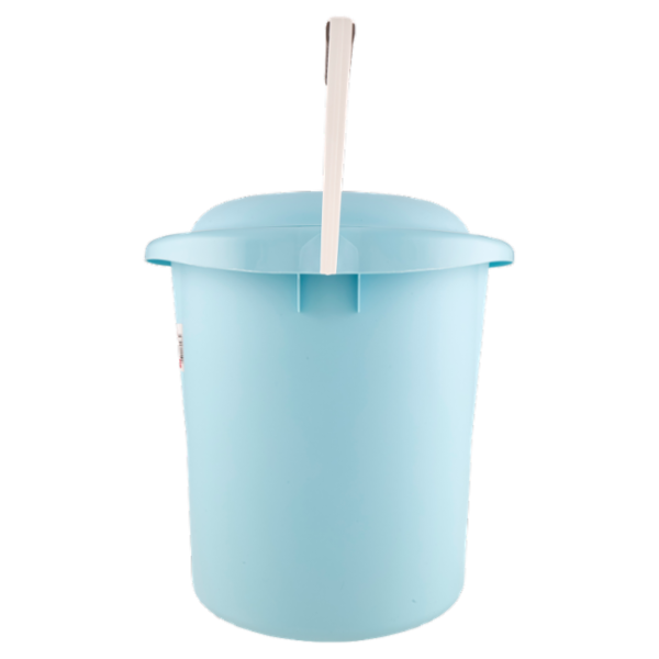 Selex Secchio Con Coperchio Diametro 31 cm Azzurro 13 L