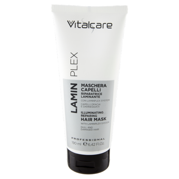Vitalcare Professional Laminplex Maschera Capelli Riparatrice Laminante 190 ml