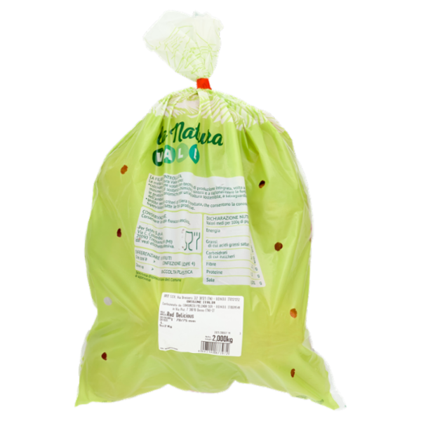 Vale La Natura Mele Red Delicius Calibro 70/75 2 kg