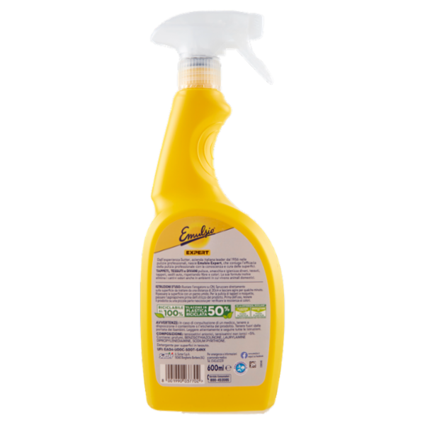 Emulsio Expert Tappeti Tessuti e Divani 600 ml