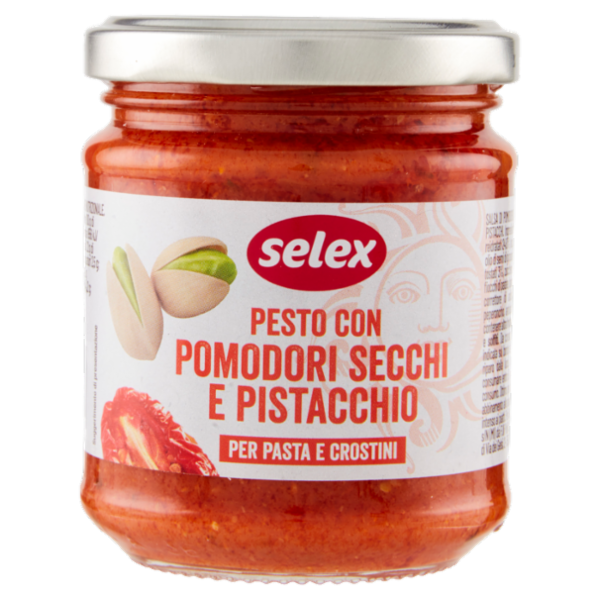 Selex Pesto con Pomodori Secchi e Pistacchio 190 g