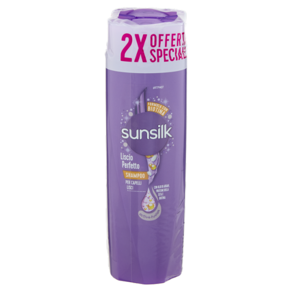 sunsilk Liscio Perfetto Shampoo per Capelli Lisci 2 x 250 mL