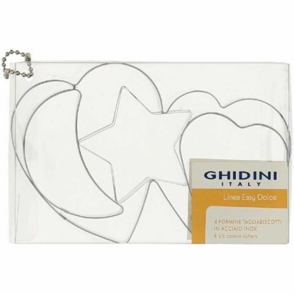 Ghidini 4 Tagliabiscotti Inox