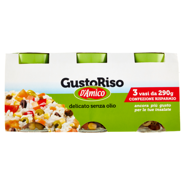 D'Amico GustoRiso delicato senza olio 3 x 290 g