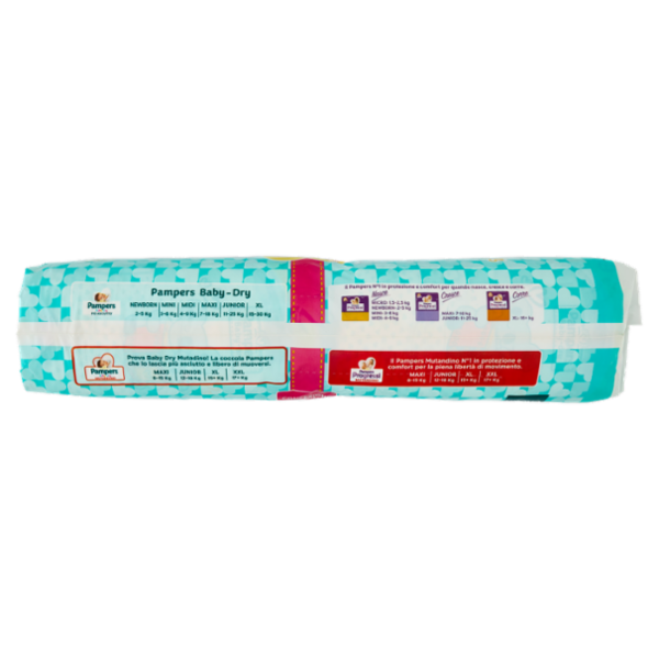Pampers Baby-dry Junior 22 + 22 pz
