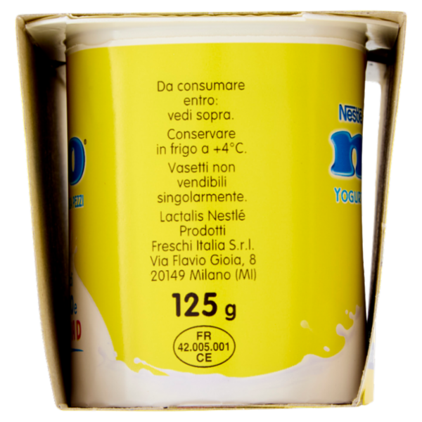 NESTLÉ MIO Yogurt Cremoso Senza Pezzi Mela 2x125g