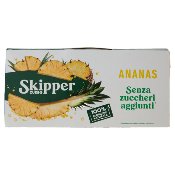 Zuegg Skipper Ananas Senza zuccheri aggiunti* 3 x 200 ml