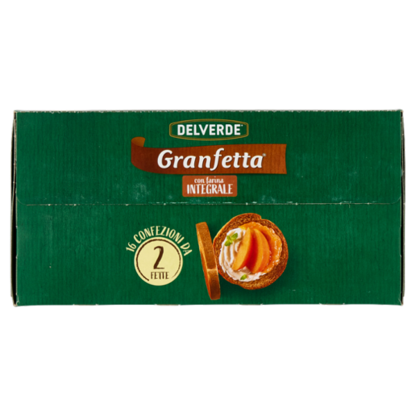 Delverde Granfetta con farina Integrale 16 x 15 g
