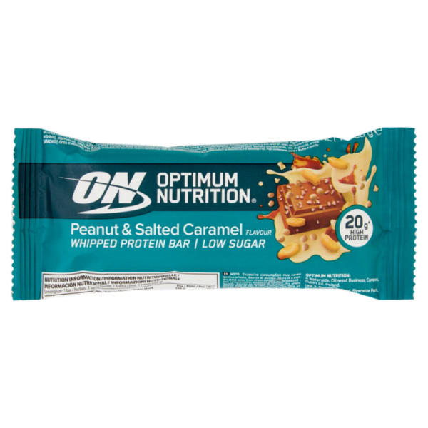 Optimum Nutrition Peanut & Salted Caramel Flavour Whipped Protein Bar 68 g