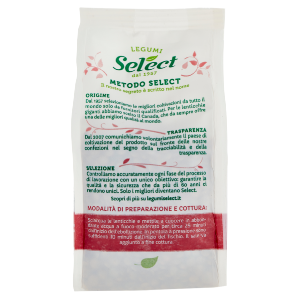 Select Selezioni dal Mondo Lenticchie Giganti 400 g