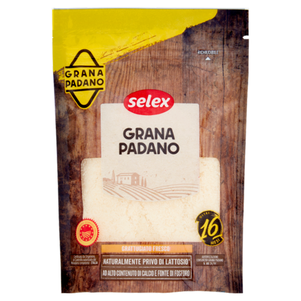 Selex Grana Padano Grattugiato D.O.P. 90 g
