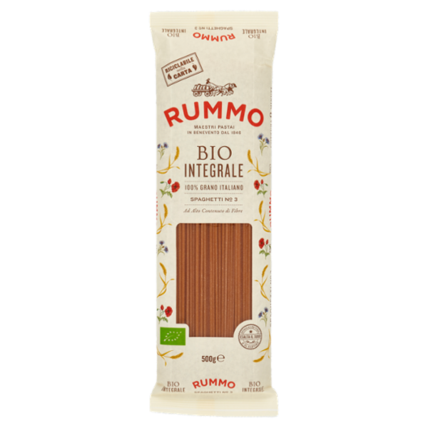 Rummo Bio Integrale Spaghetti N° 3 500 g