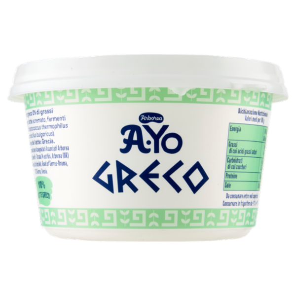 Arborea A-Yo Greco Bianco 0% grassi 500 g