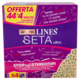 Lines Seta ultra Assorbenti Lunghi con Ali 44+4 pz