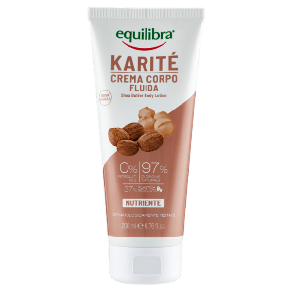 equilibra Karité Crema Corpo Fluida Nutriente 200 ml