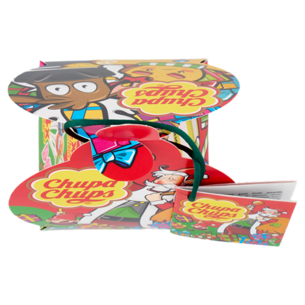 Chupa Chups Christmas 4 Chupa Chups Mini + 2 Fruittella Ciucci Frizz + 3 Fruittella Juicy Chews