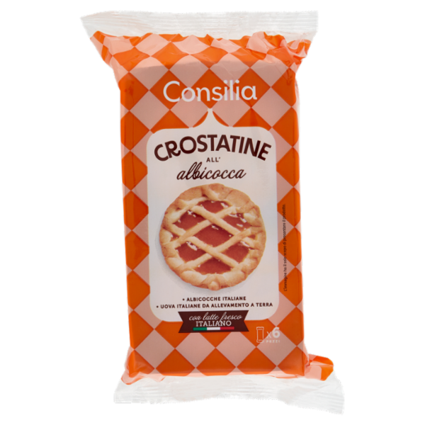 Consilia Crostatine all'Albicocca 6x40 g