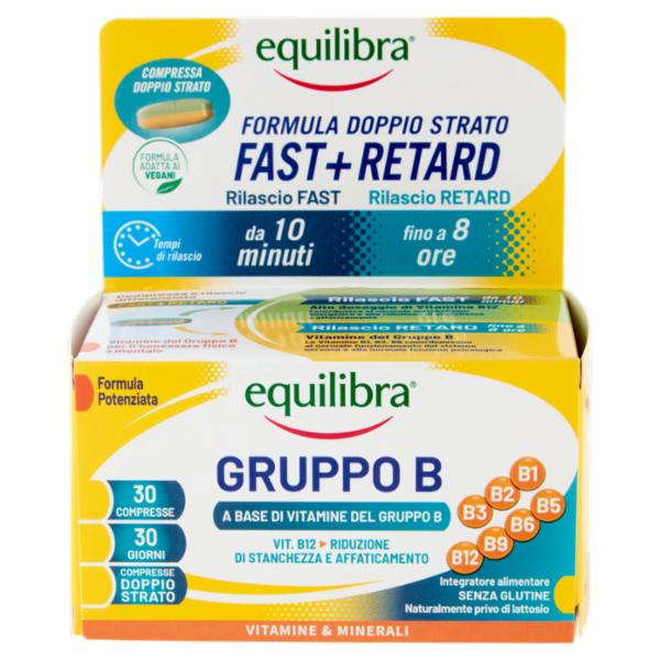 equilibra Gruppo B Compresse Doppio Strato 30 x 1 g