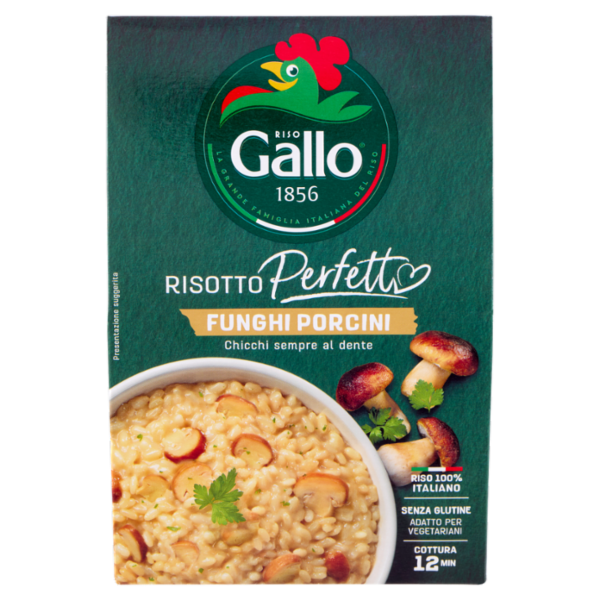 Riso Gallo Risotto Perfetto Funghi Porcini 175 g