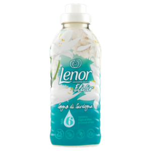 Lenor Elisir Ammorbidente Lavatrice Concentrato, Sogno Di Sardegna, 25 Lavaggi 525 Ml