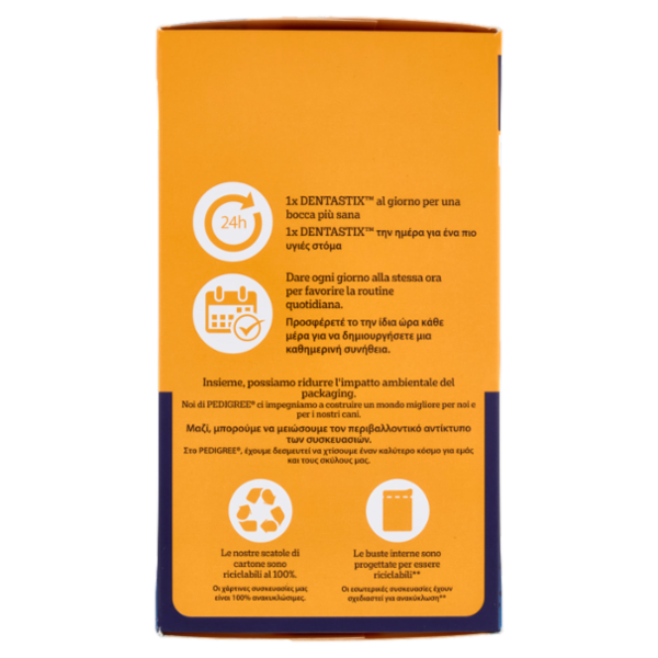 Pedigree Dentastix Snack per igiene orale Cane Piccolo 35 Pezzi 550 g
