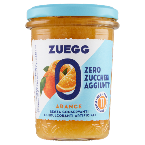 Zuegg Zero Zuccheri Aggiunti* Arance 220 g