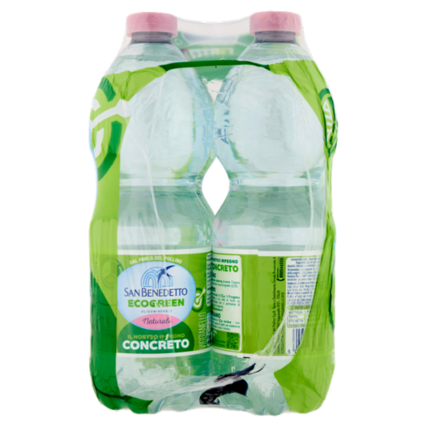 San Benedetto Acqua Naturale Fonte del Pollino Ecogreen 6 x 0,5L