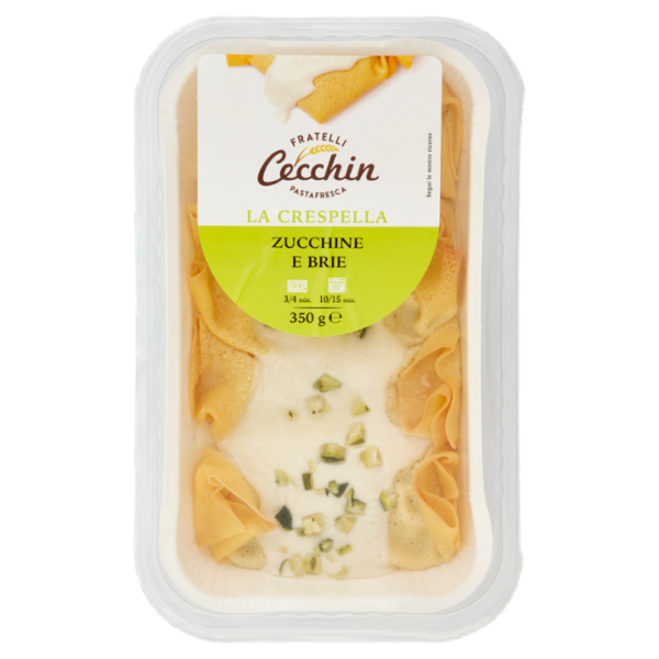 Cecchin la Crespella Zucchine e Brie 350 g