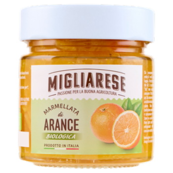 Migliarese Marmellata Di Arance Biologica 280 g