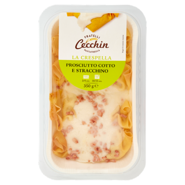 Cecchin la Crespella Prosciutto Cotto e Stracchino 350 g