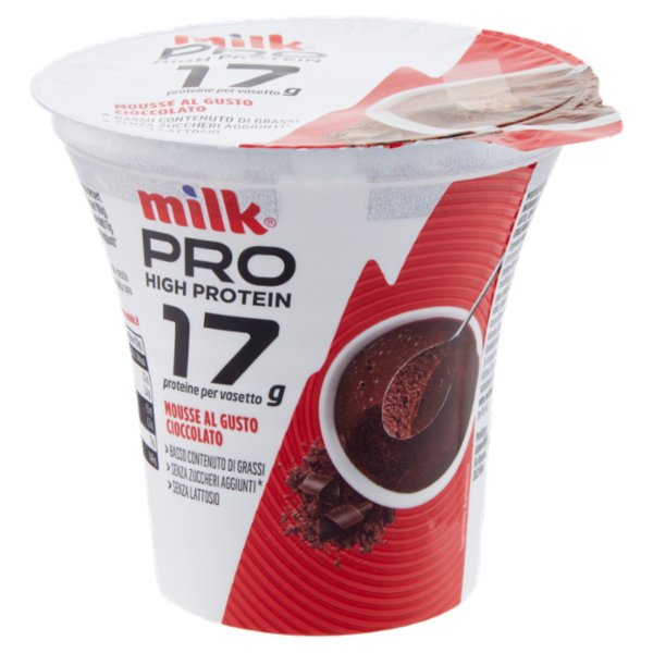 Milk Pro High Protein 17g Mousse al Gusto Cioccolato 170 g