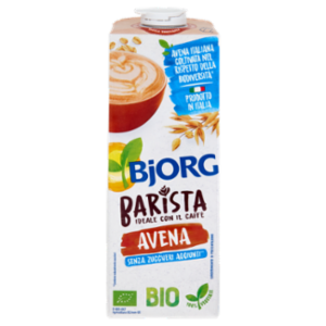 BJORG Avena Barista Bevanda Vegetale Biologica, Prodotto In Italia, 1L