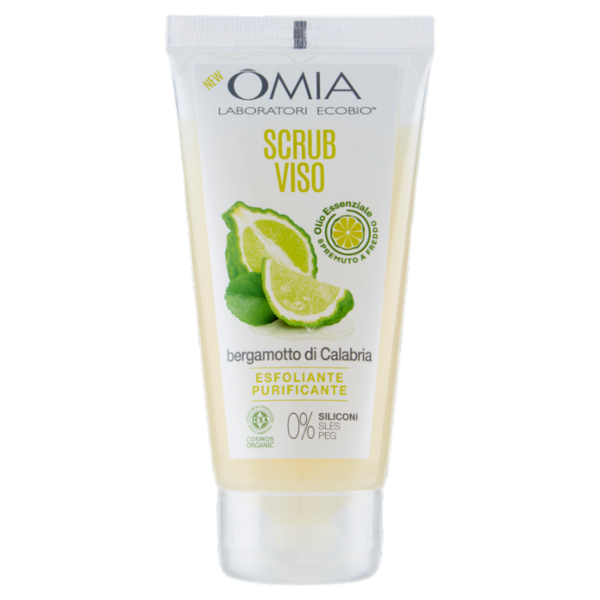 Omia Laboratori Ecobio Scrub Viso bergamotto di Calabria 75 ml