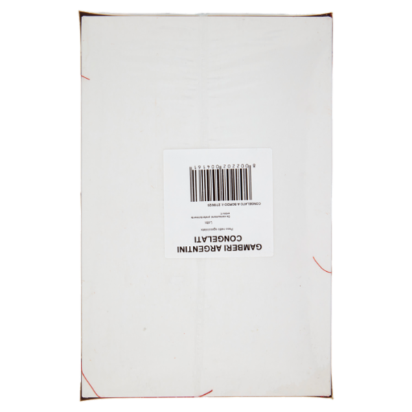 Arbi Gamberi Argentini Interi Congelati 800 g