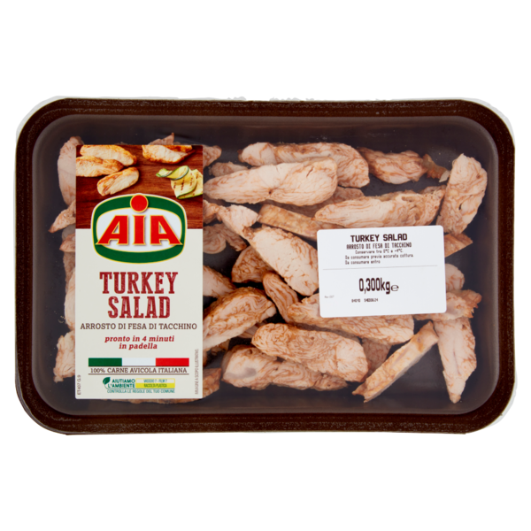 Aia Turkey Salad Arrosto di Fesa di Tacchino 0,300 kg
