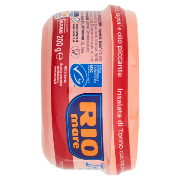 Rio mare Insalatissime Insalata di Tonno Piccantina con riso, fagioli e olio piccante 200 g