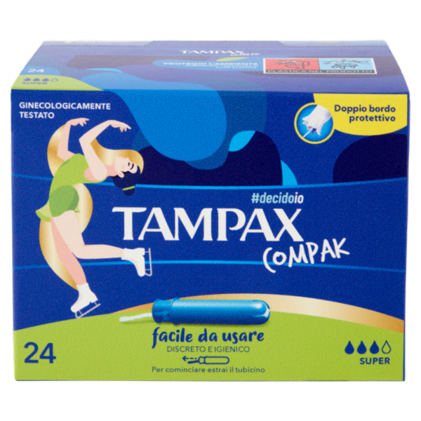 Tampax Compak Super 24 pz