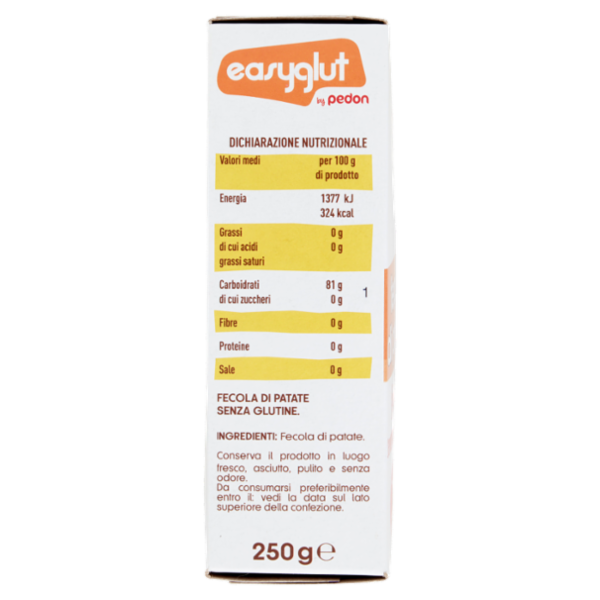 pedon easyglut fecola di patate 250 g